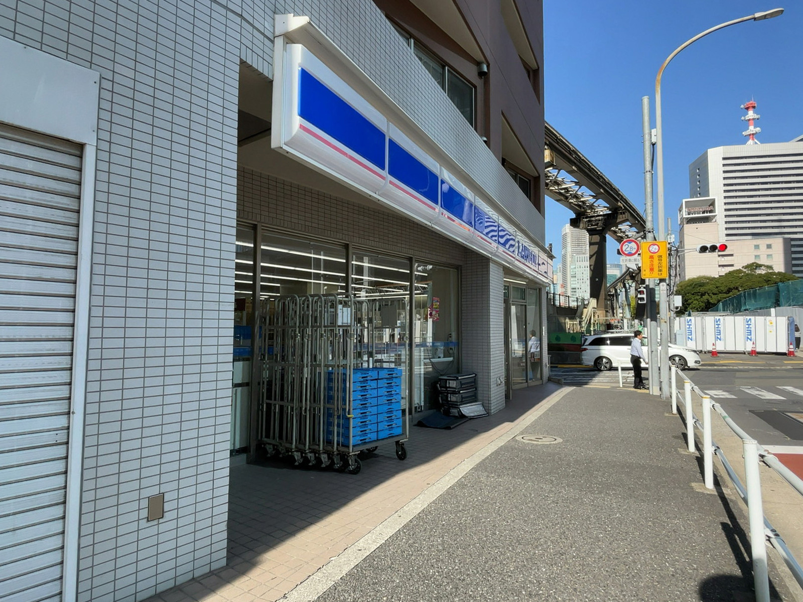 近くのローソン 芝浦シーバンス前店