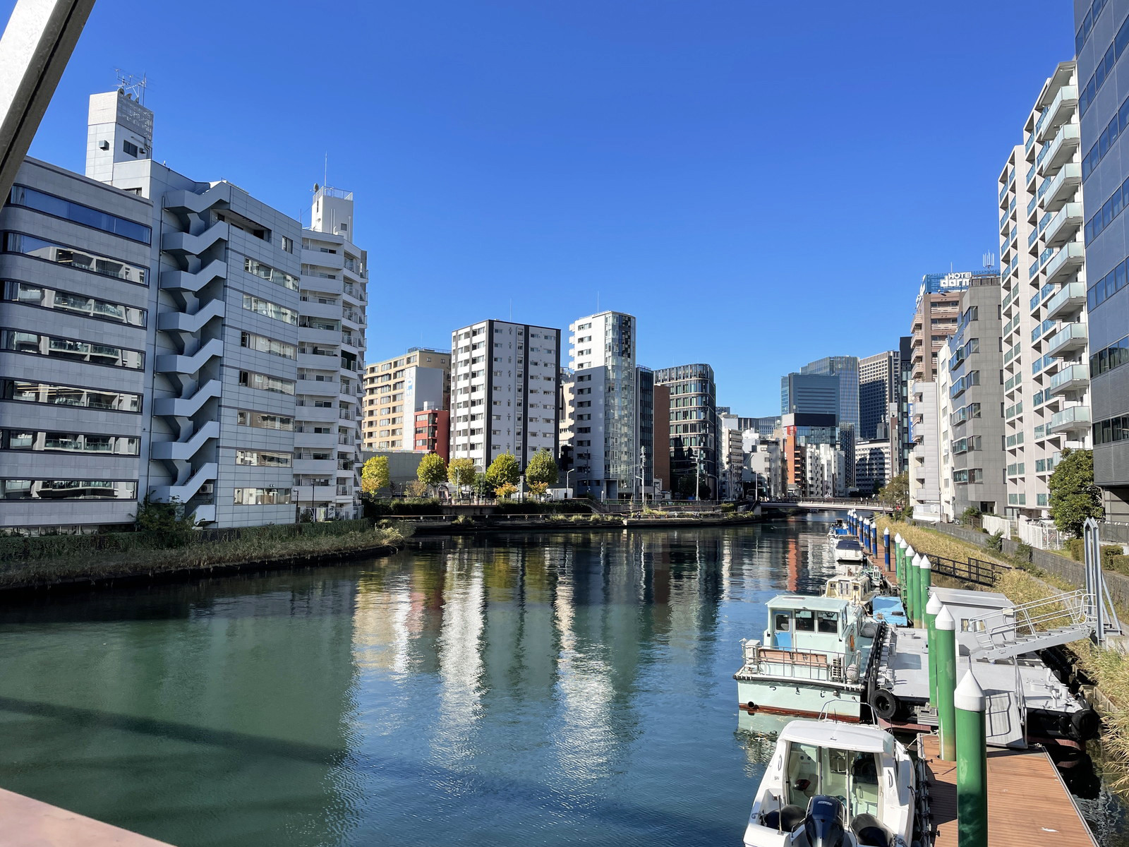 近くには亀島川
