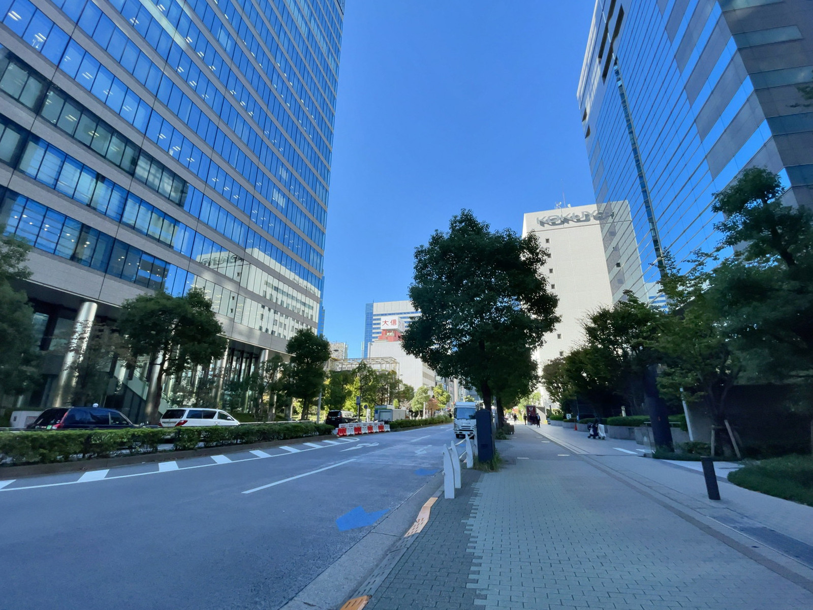 Shinagawa HEART前面の通り
