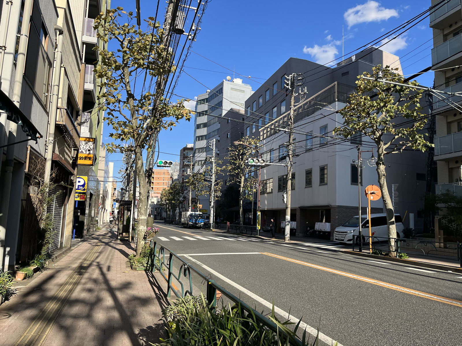 Foresight高田馬場前面の通り