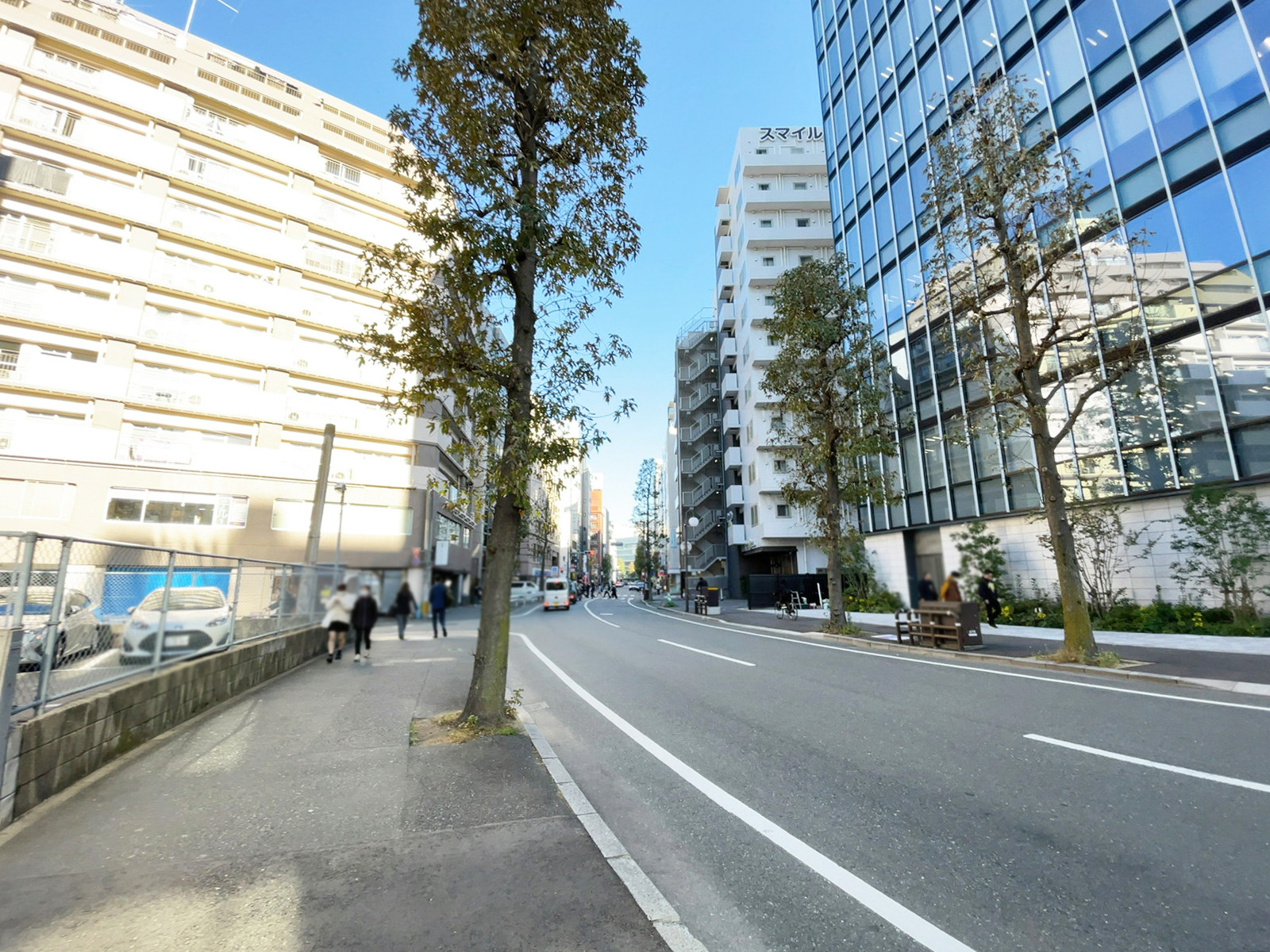 第2博多クリエイトビル前面の通り