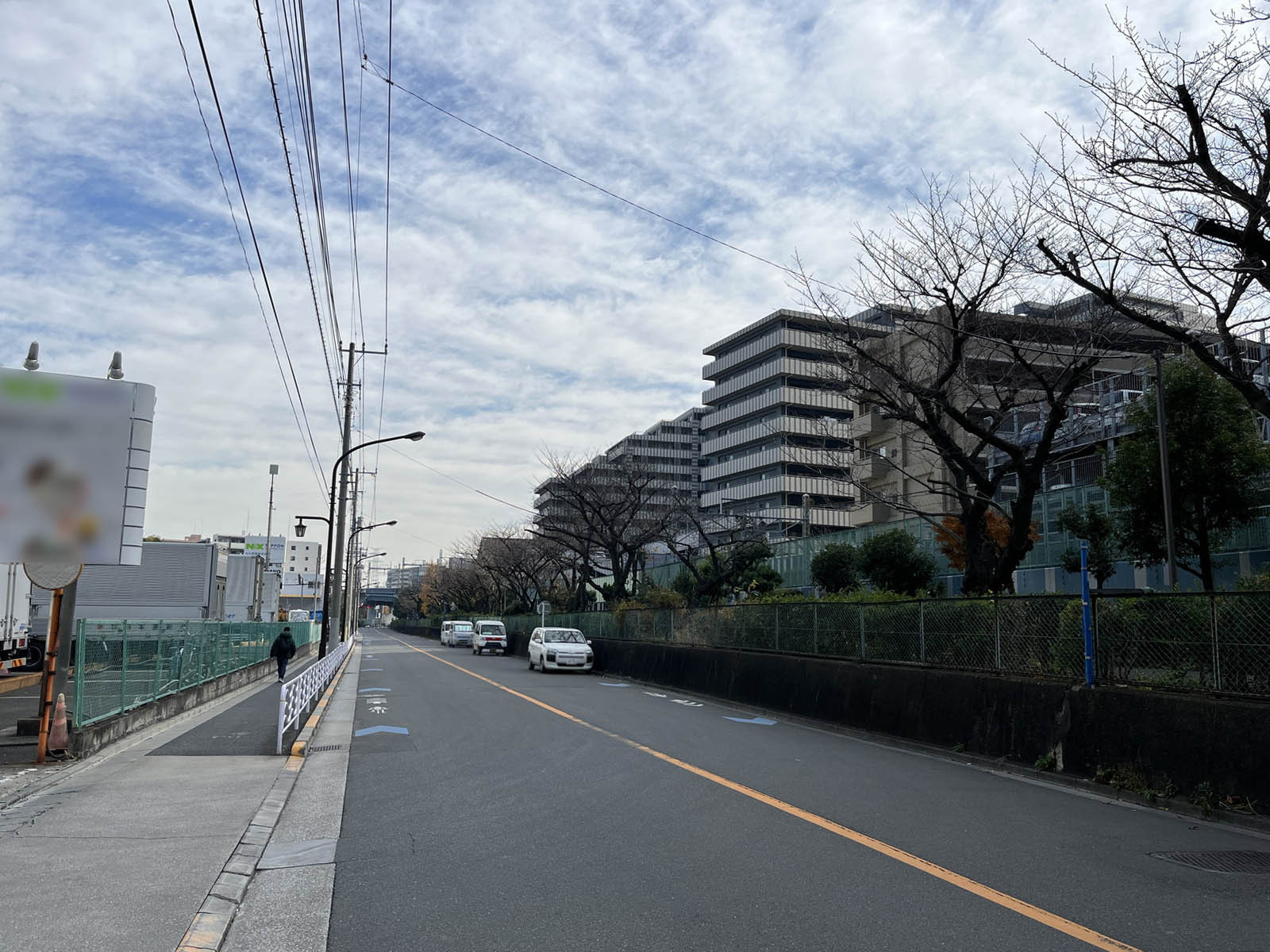 東東京流通センター前面の通り