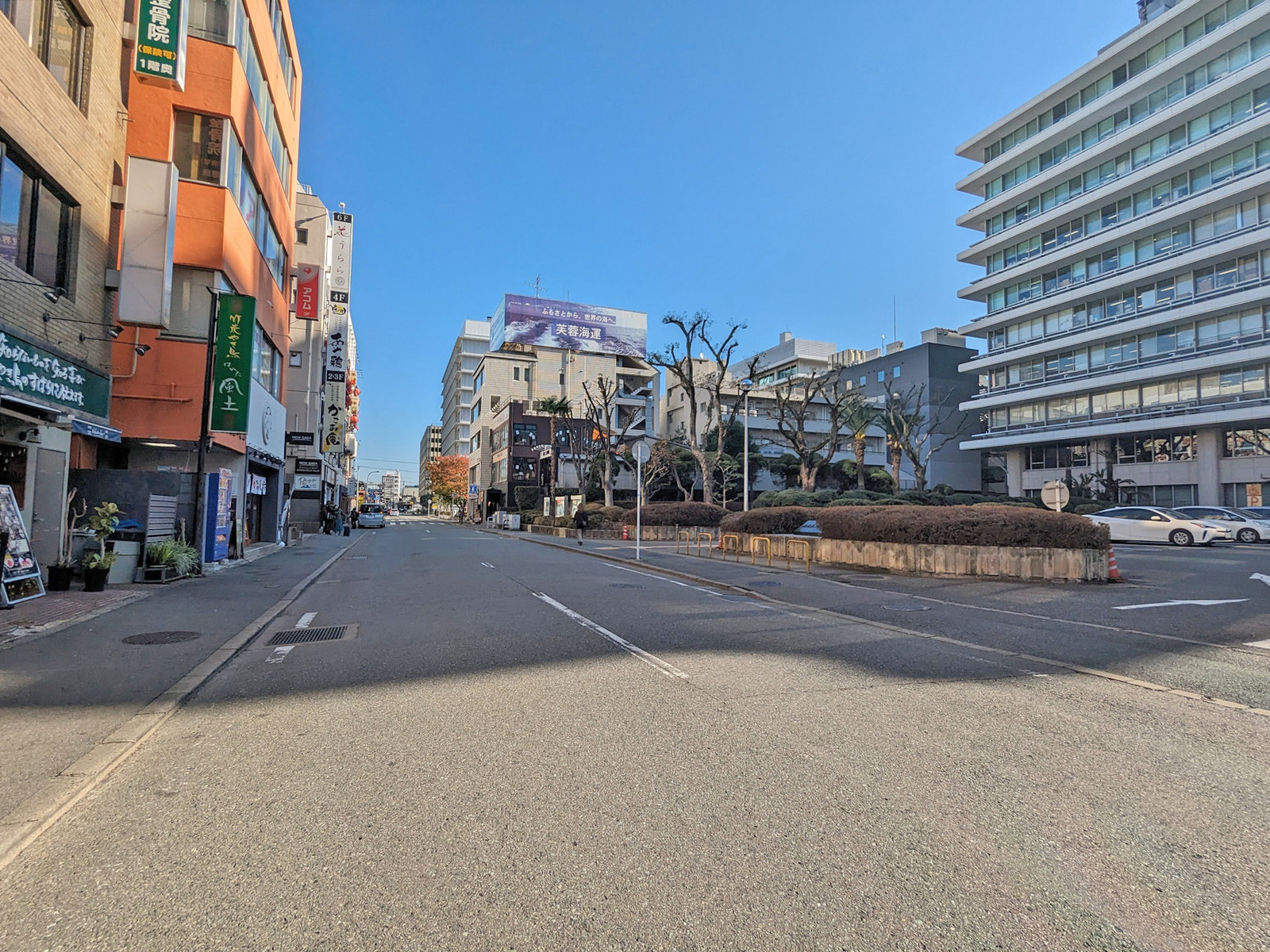 オフィスニューガイア博多駅前DKビルNo.57前面の通り
