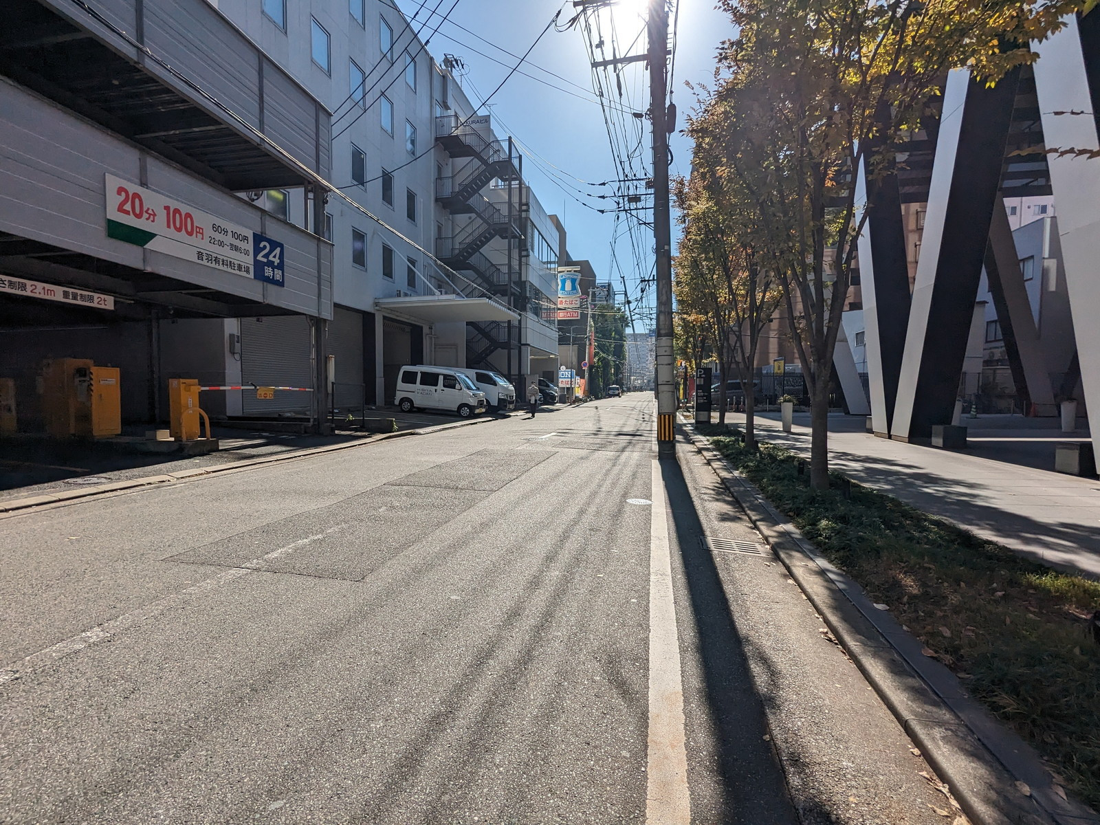 第二博多偕成ビル前面の通り