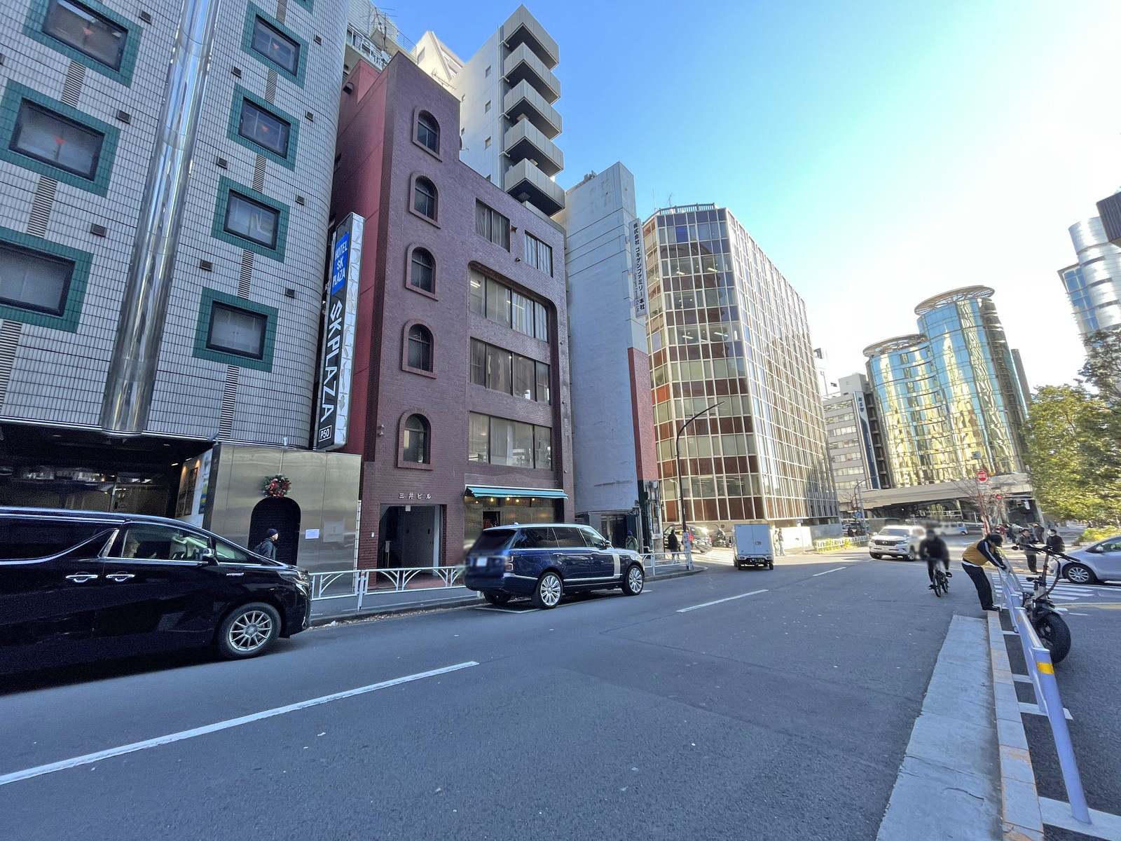 アライアンスビル渋谷壱番館前面通り