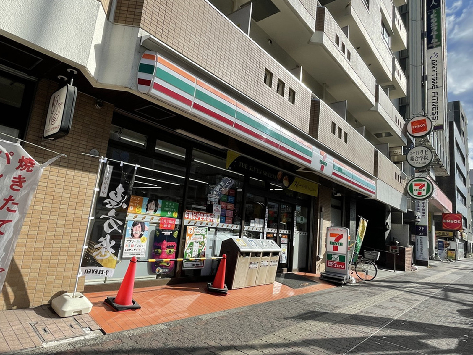 徒歩2分のセブンイレブン豊島巣鴨1丁目店