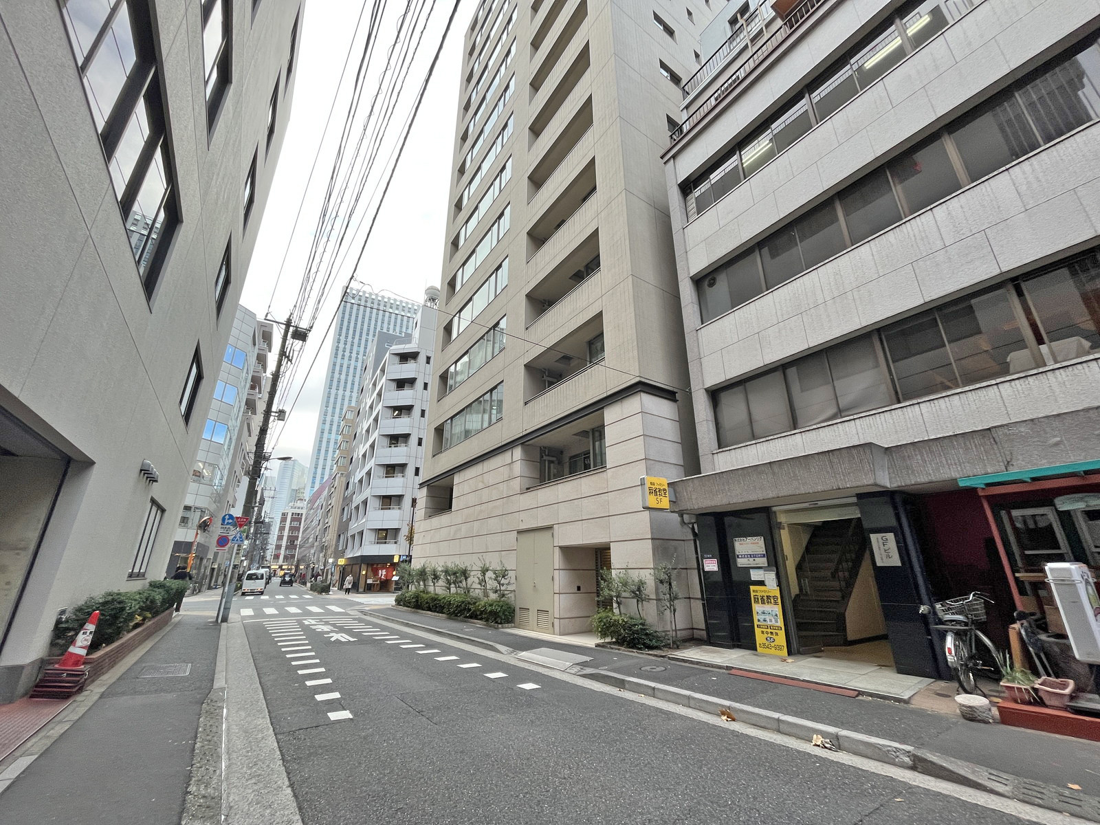 銀座2丁目松竹ビルANNEX前面通り