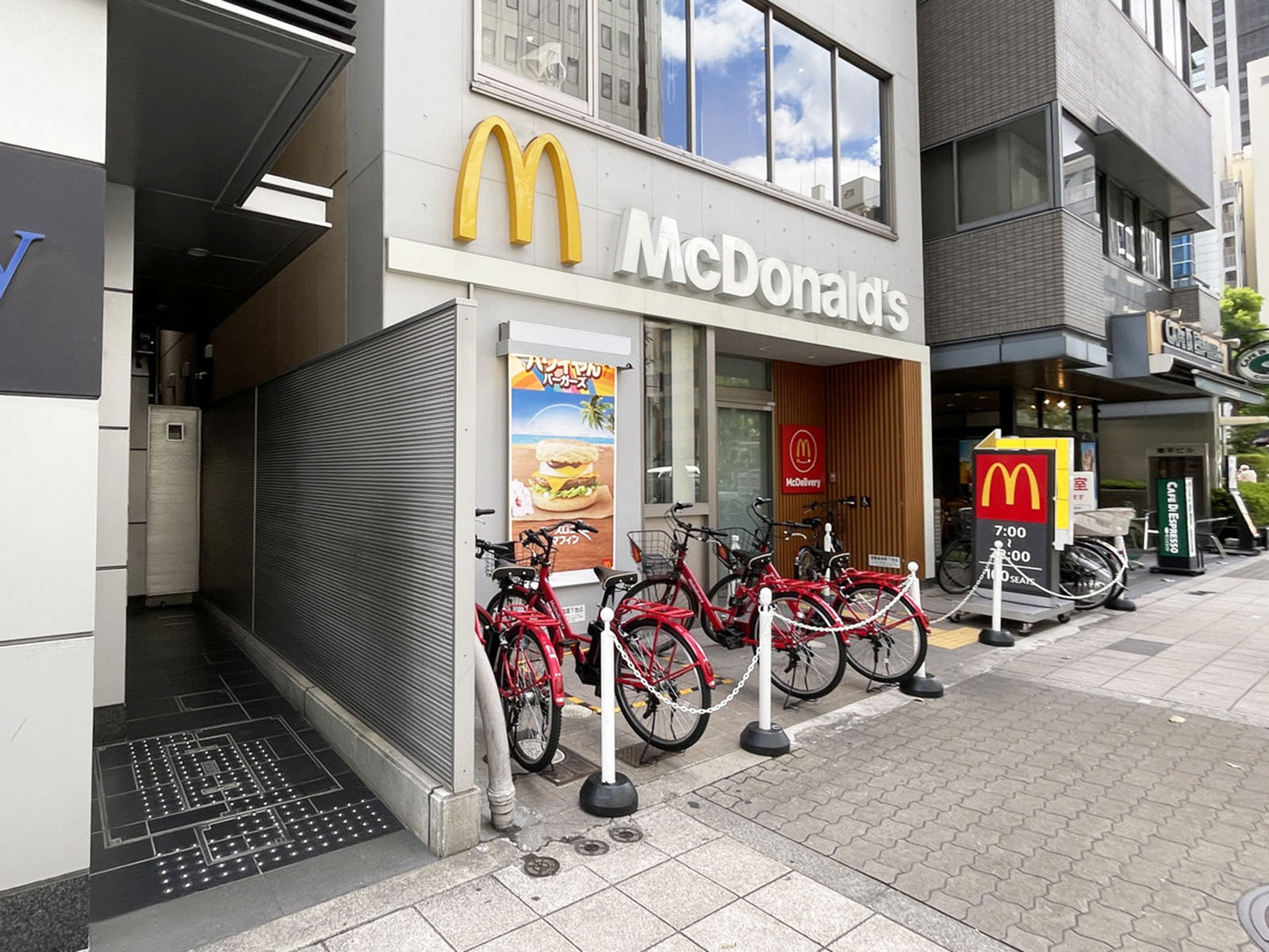 付近のマクドナルド 靱本町店