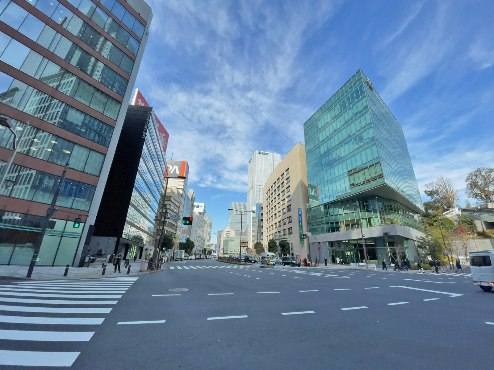 至近の外堀通り