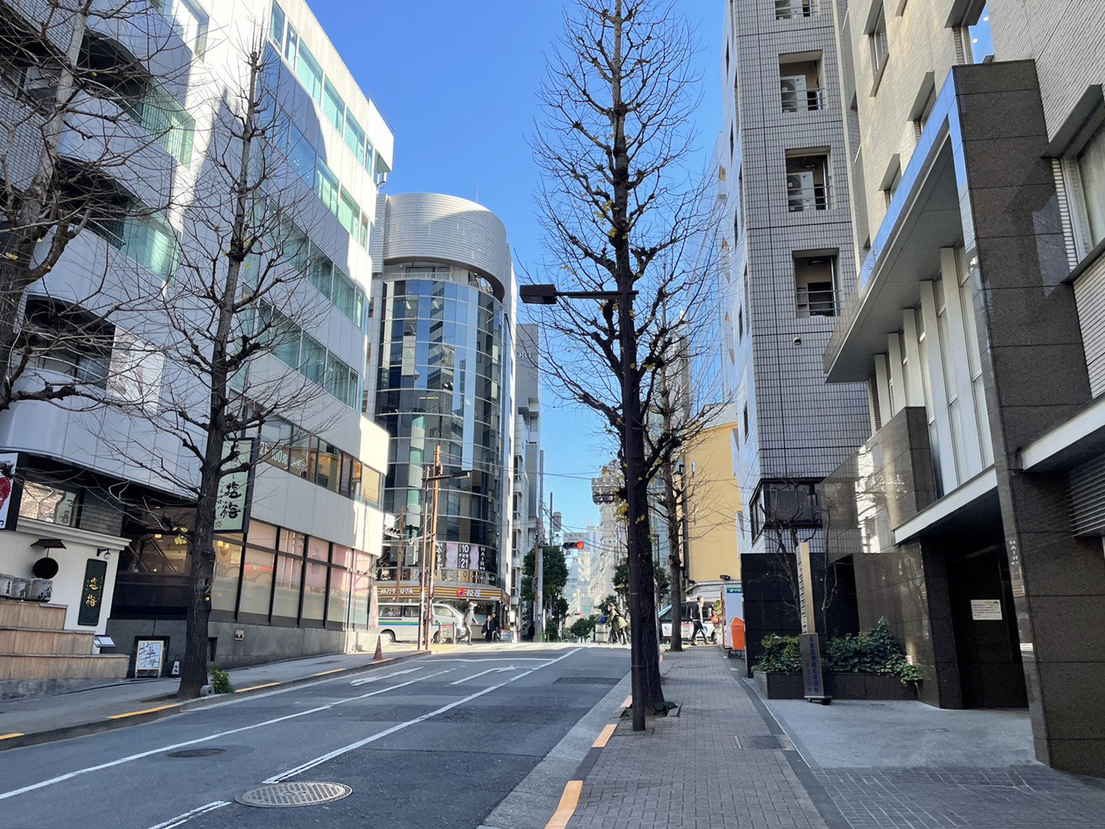 グランドメゾン紀尾井坂前面の紀尾井坂