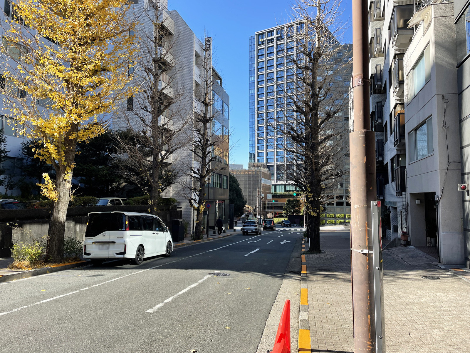 VORT紀尾井坂前面の紀尾井坂