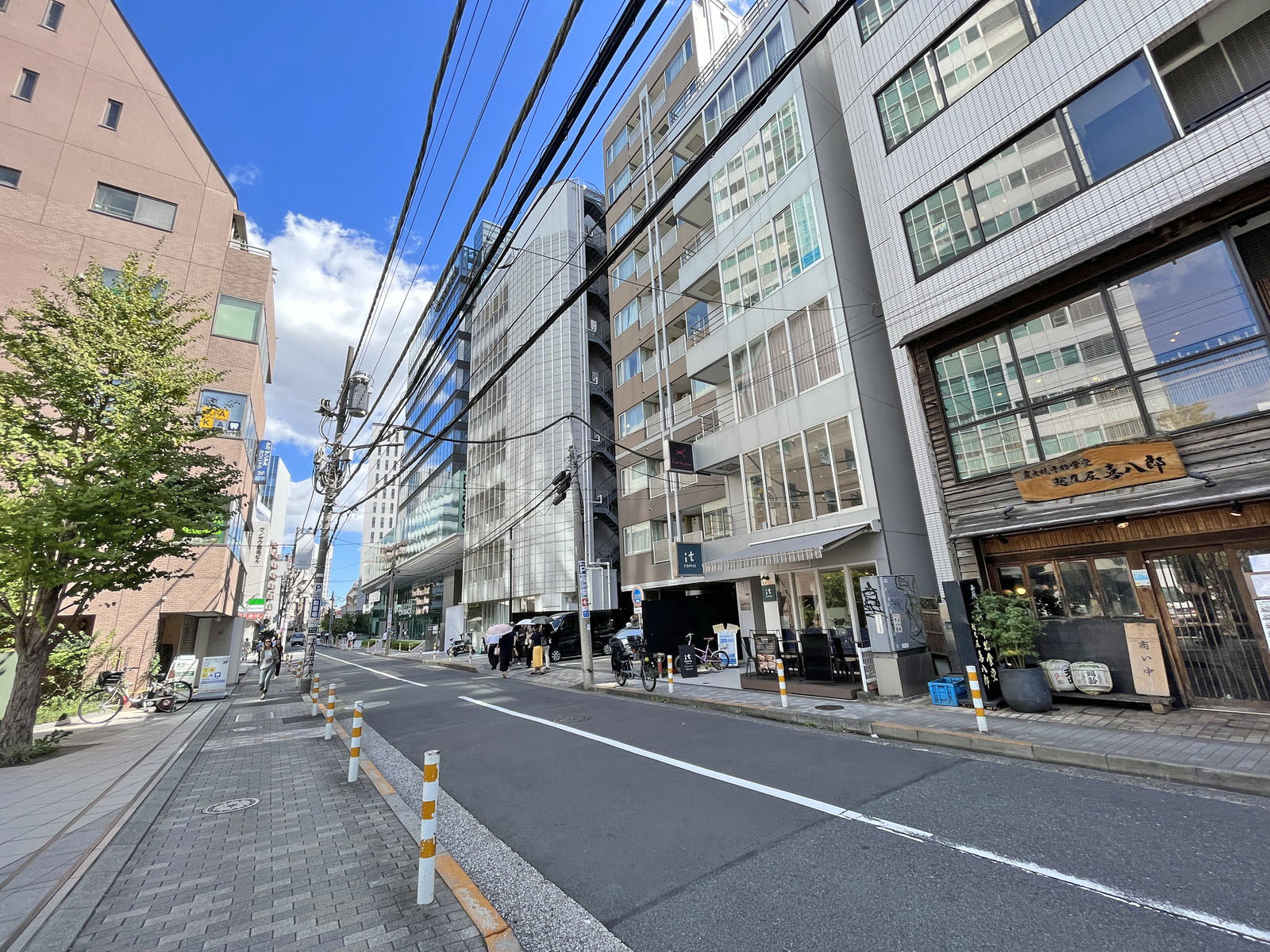 ウノサワ東急ビル前面通り