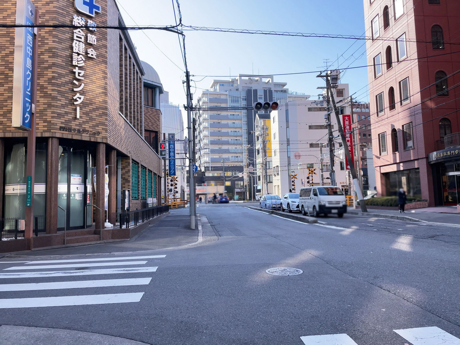 AXIS新大阪ビル-2前面の通り