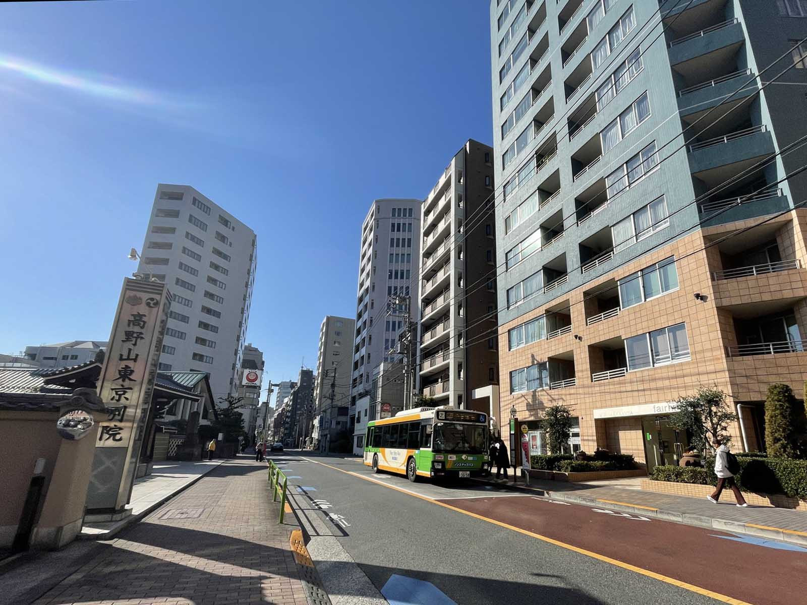 付近の二本榎通り