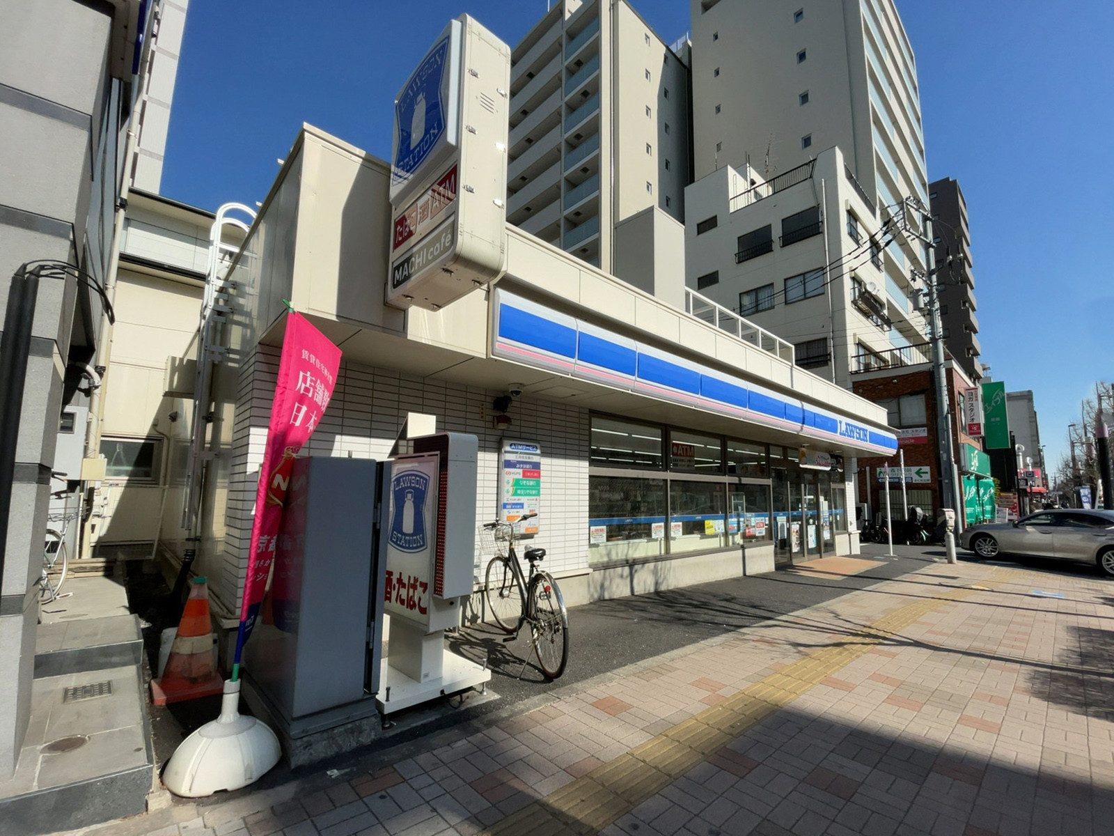 徒歩3分のローソン 江東森下一丁目店