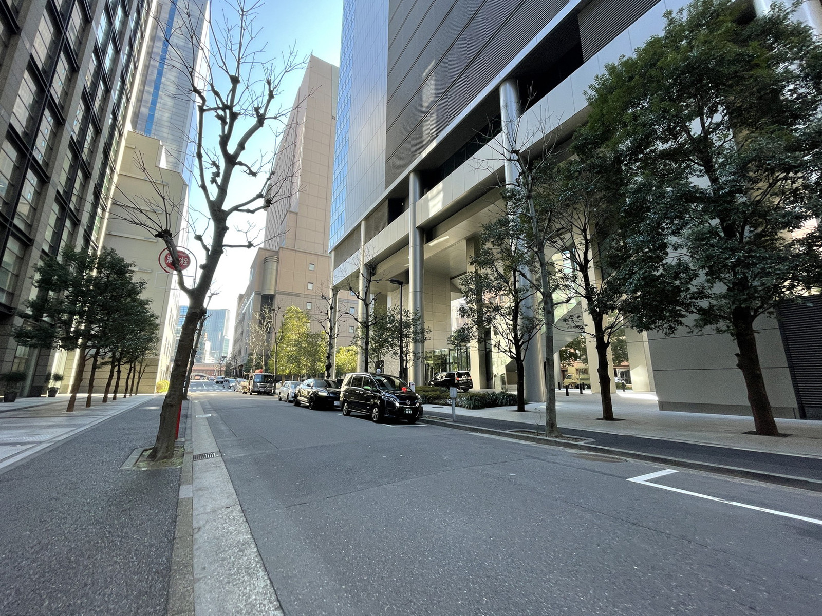 内幸町東急ビル前面の通り