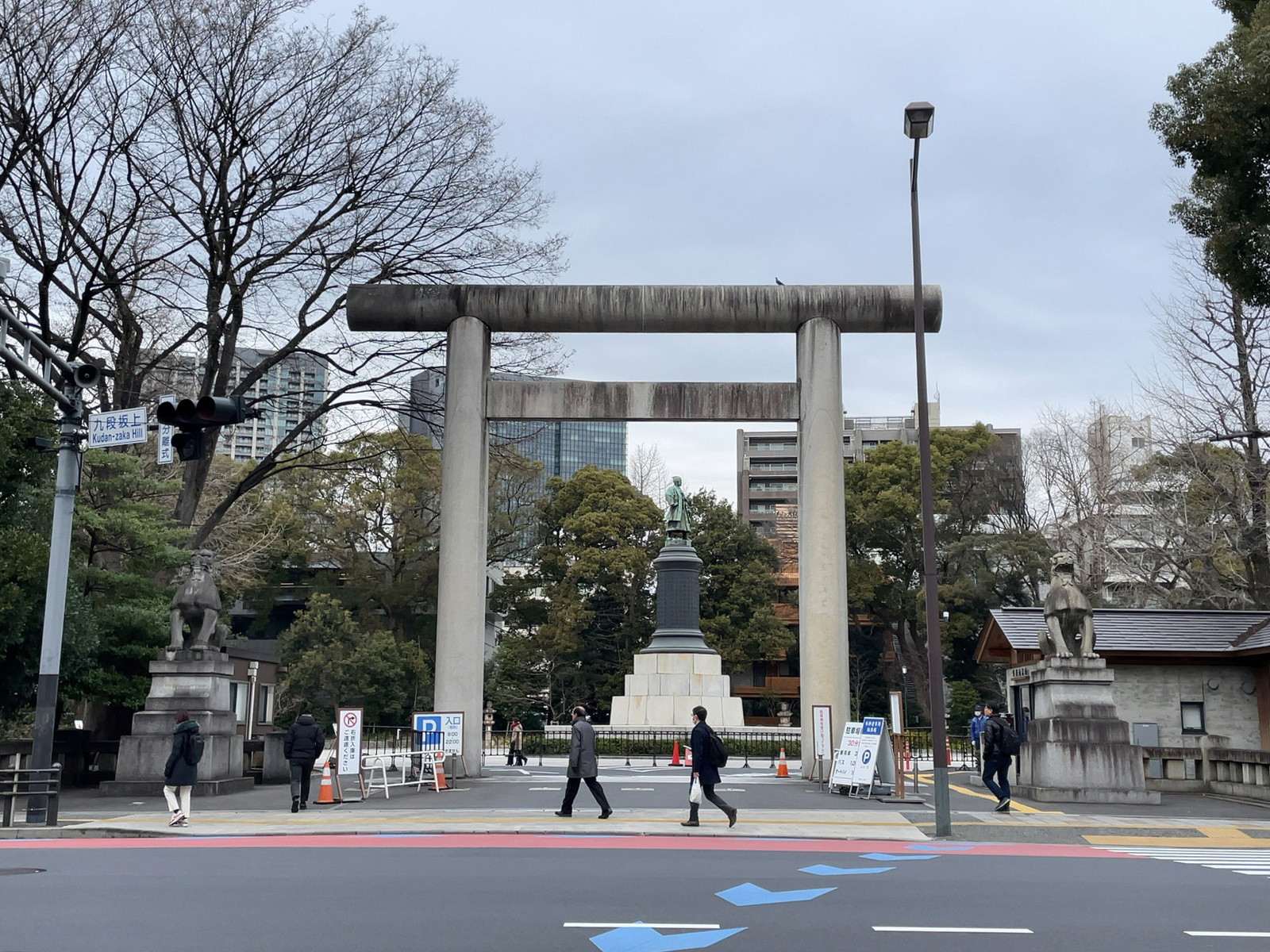 至近の靖國神社