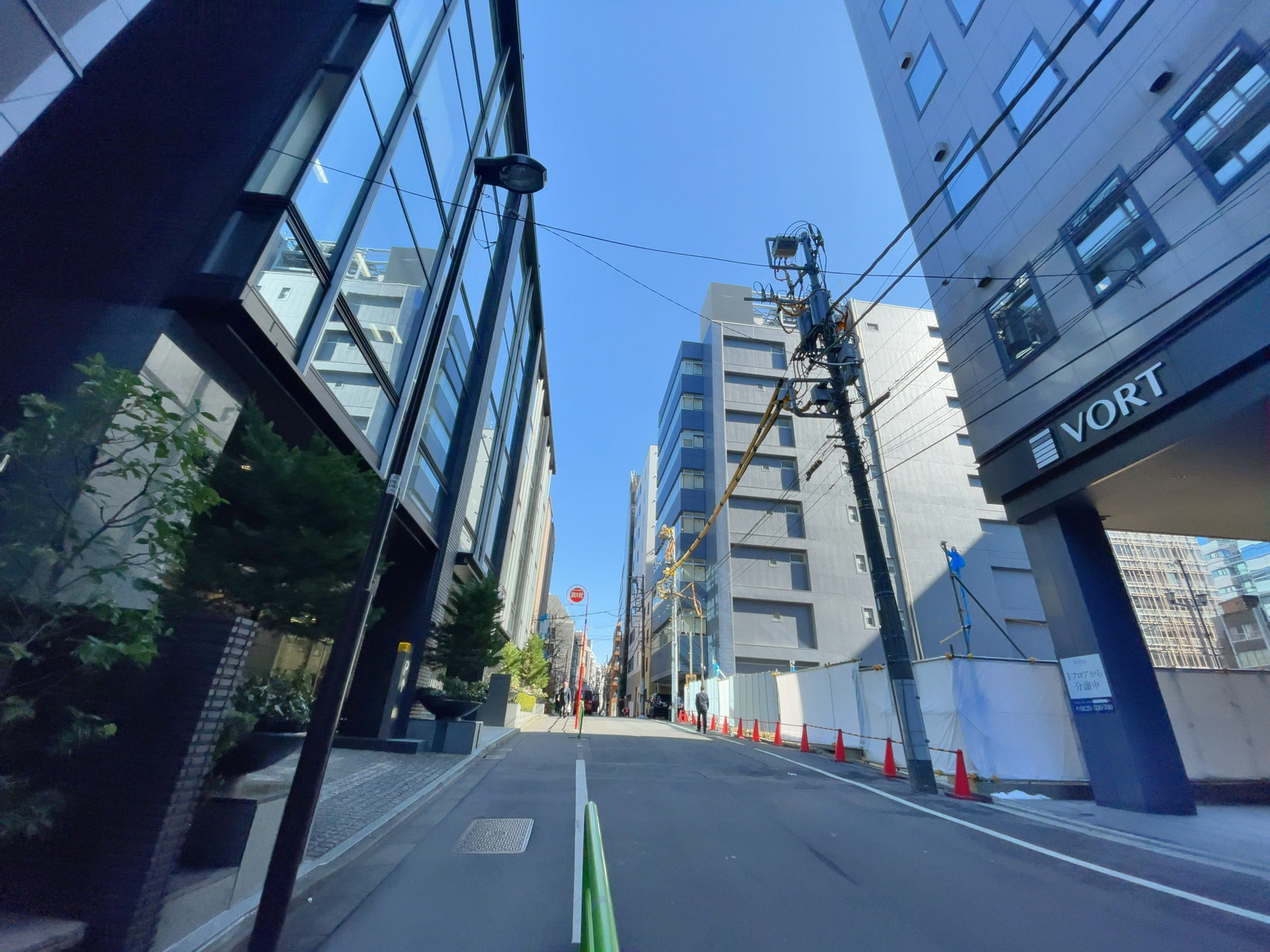 麹町GN安田ビル前面の通り