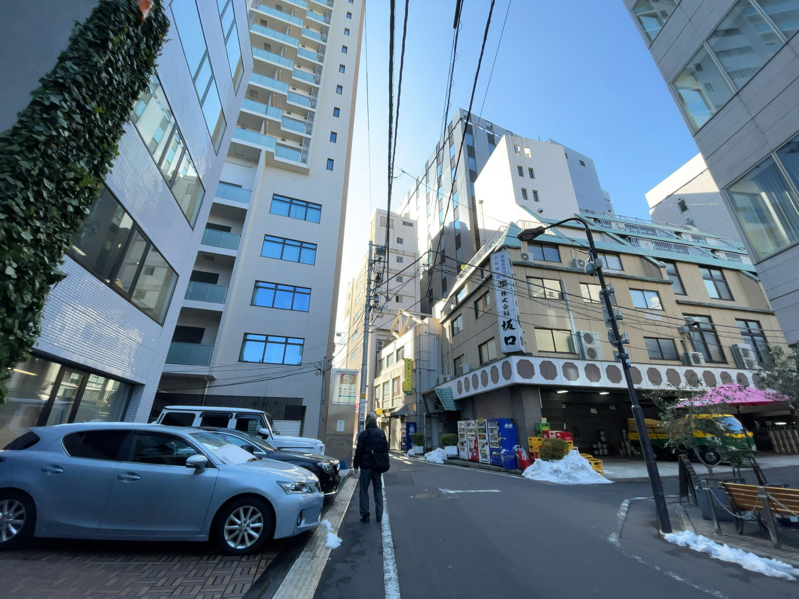 ESCALIER麹町前面の通り