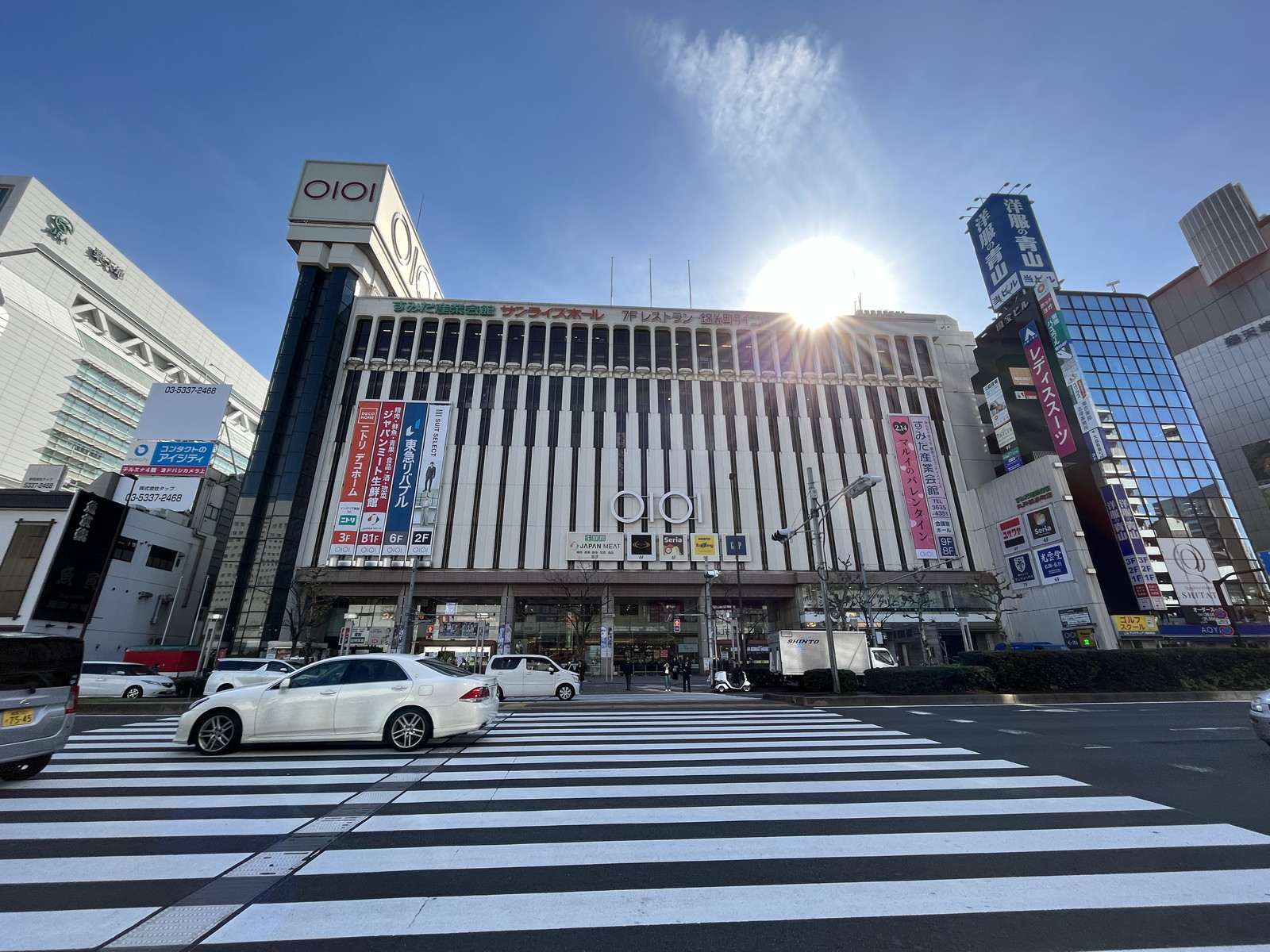 付近のマルイ錦糸町店