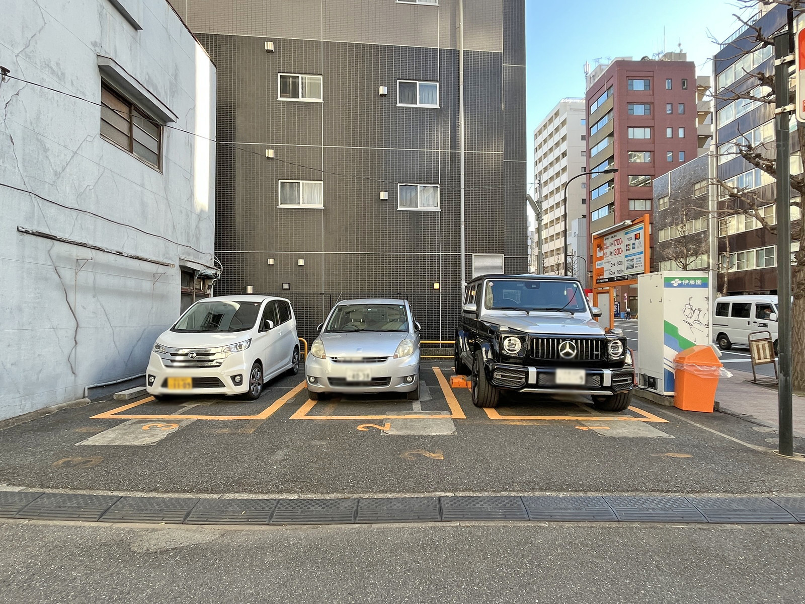 徒歩1分のコインパーキング