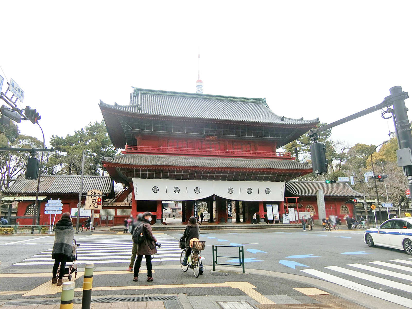 至近の増上寺