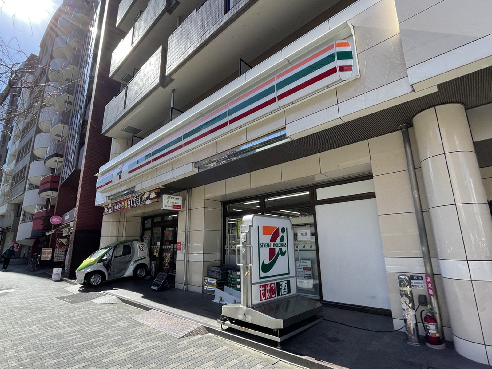 徒歩2分のセブンイレブン渋谷東3丁目店