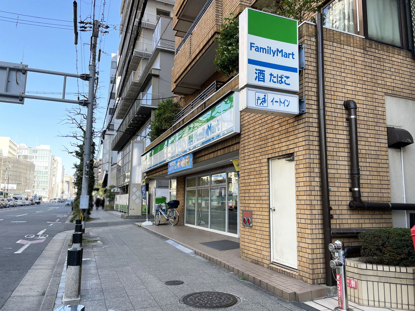 徒歩1分のファミリーマート 四条大宮店