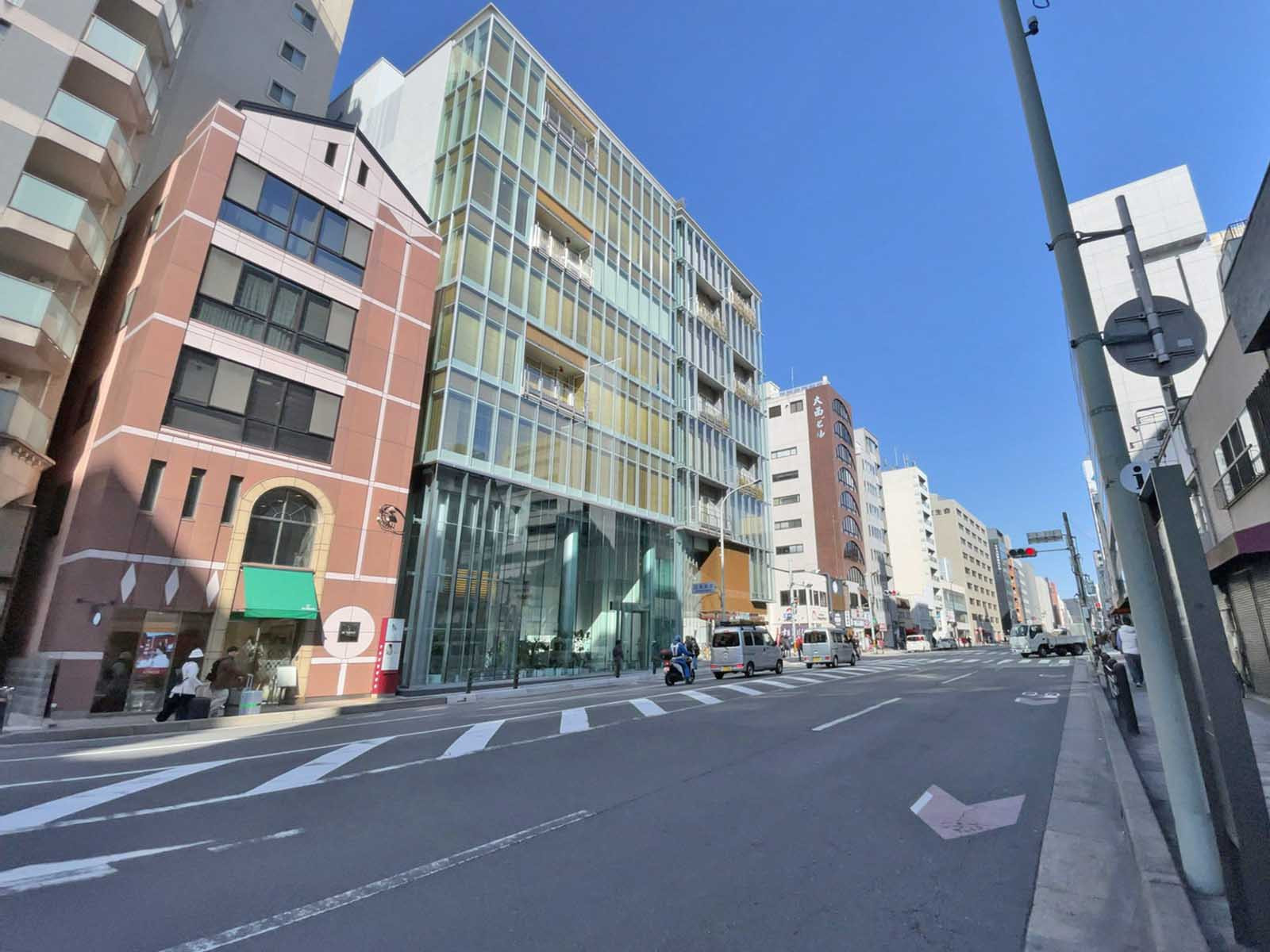 四条平野ビル前面通り
