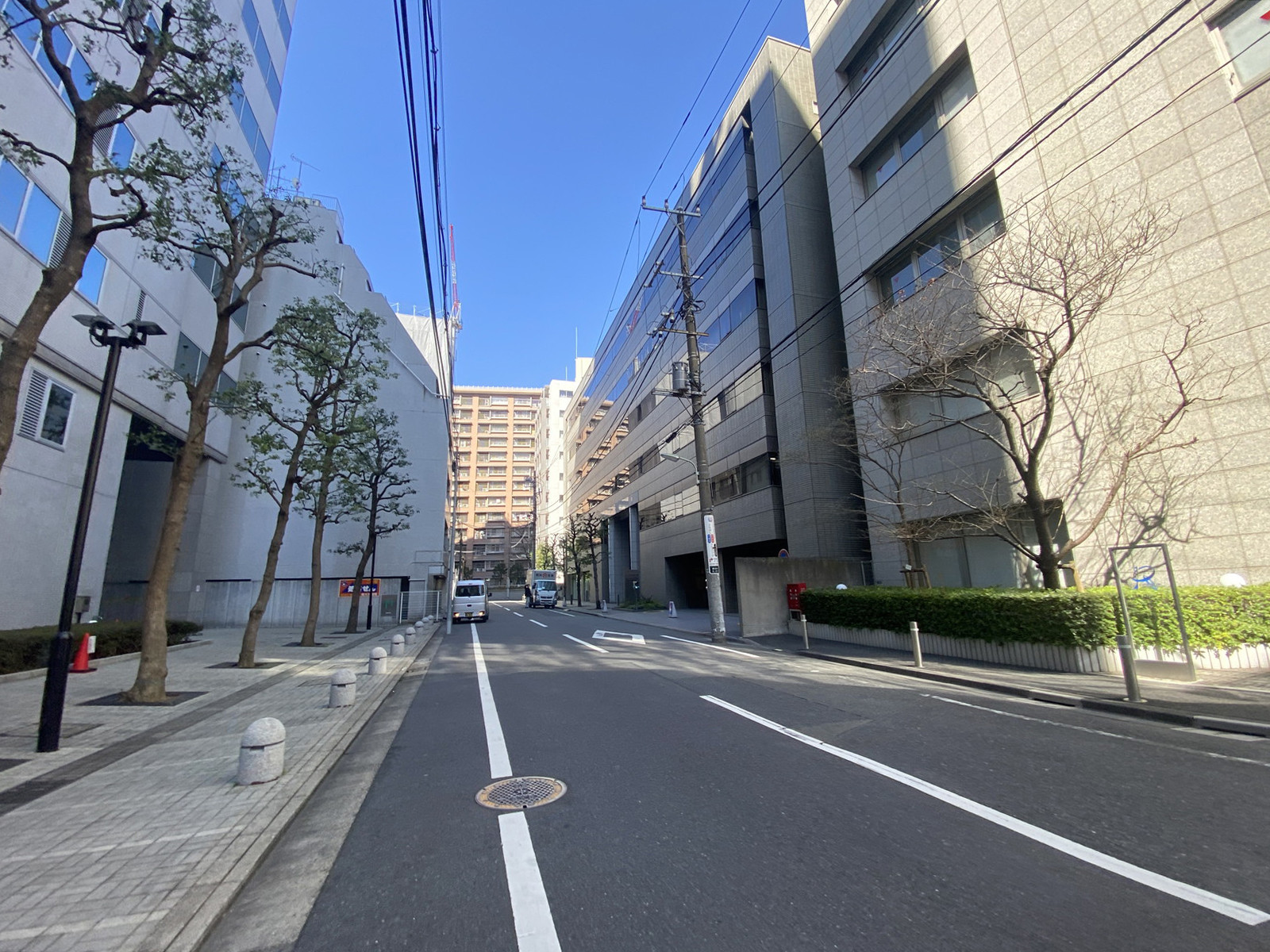 イーストスクエア大森前面の通り