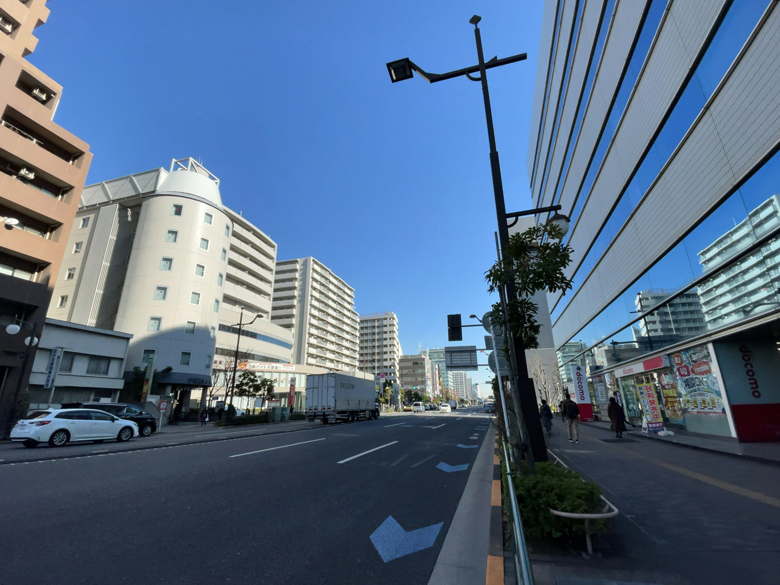 至近の永代通り
