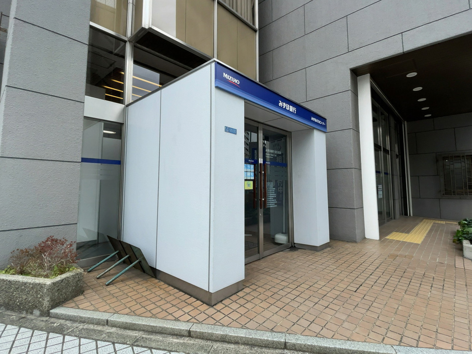 至近のみずほ銀行 深川支店