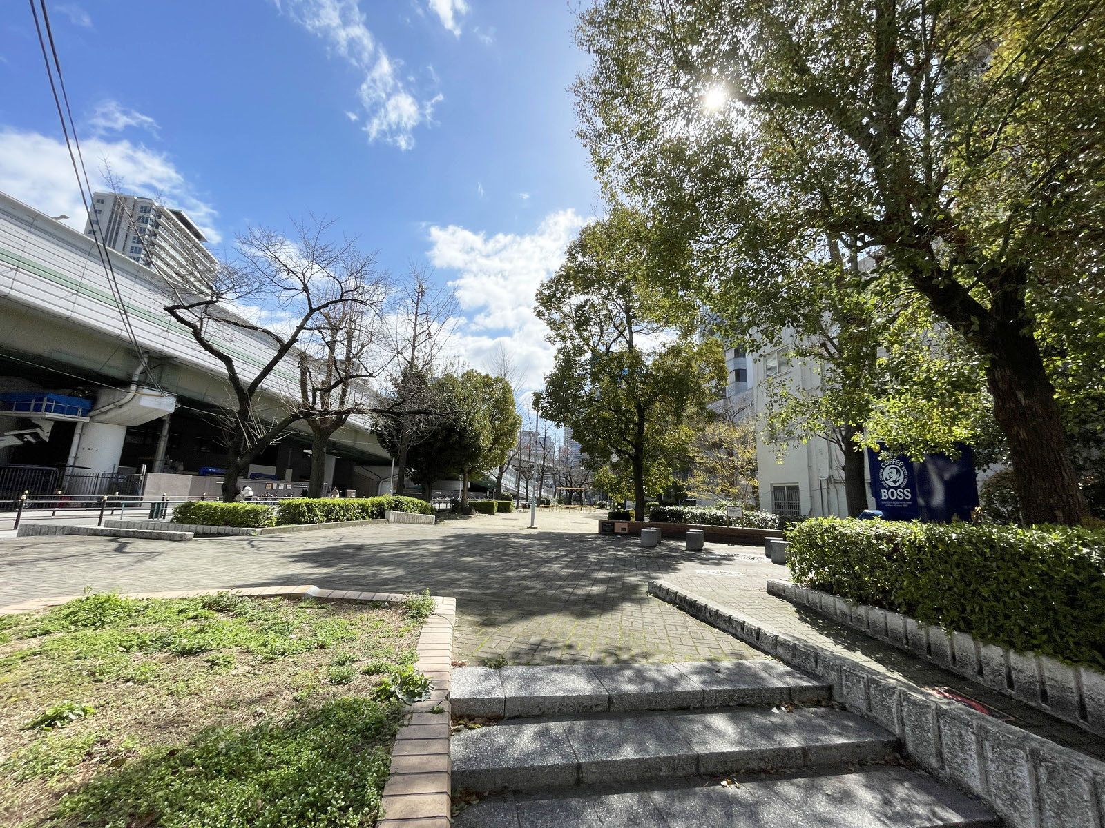 同じ通りにある上福島公園