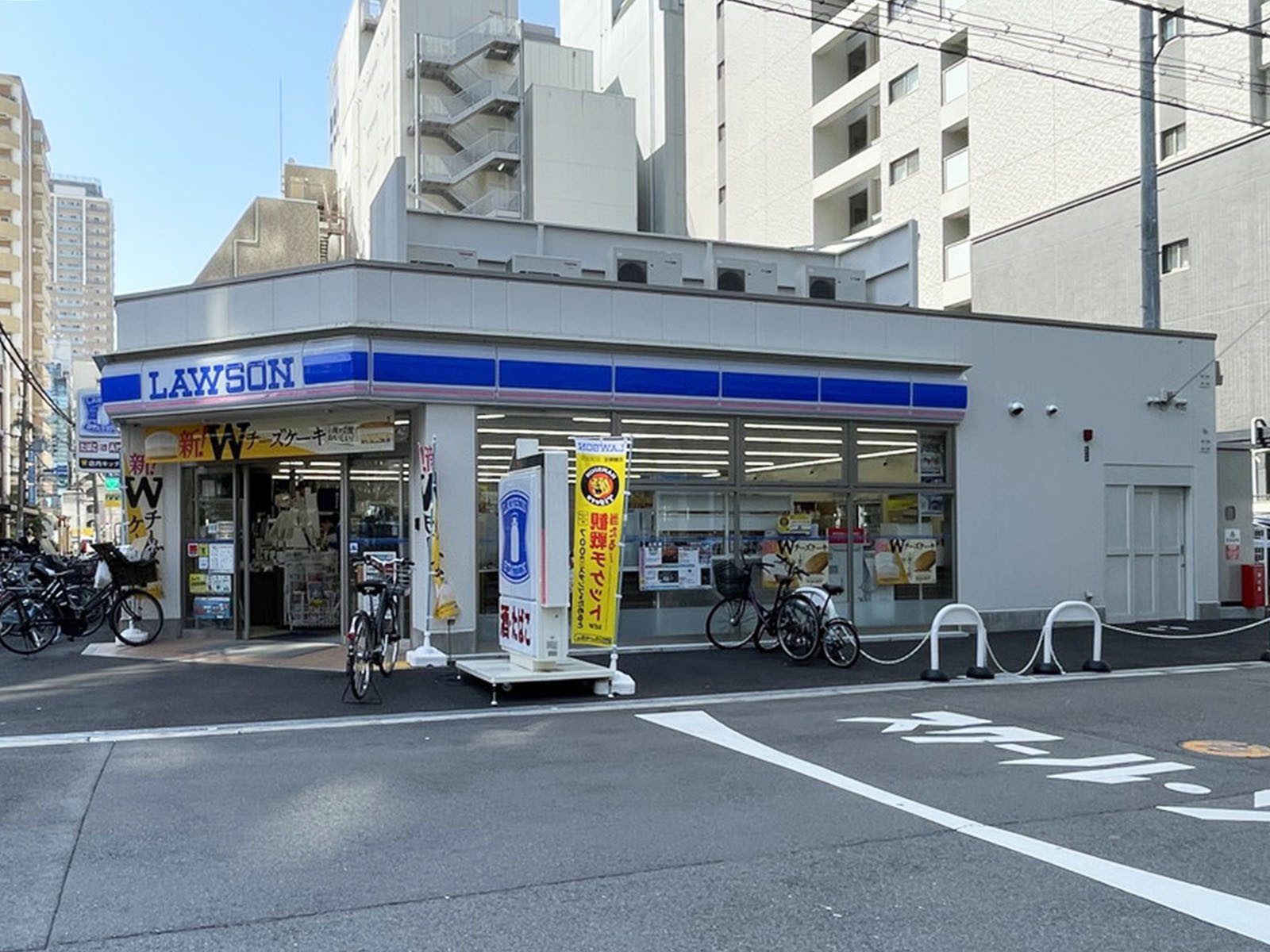 至近のローソン 南船場一丁目店
