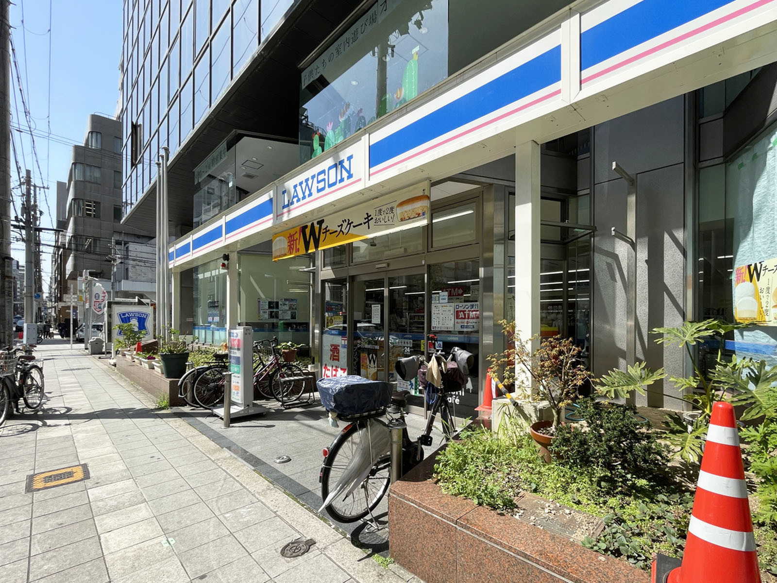 付近のローソン 博労町三丁目店