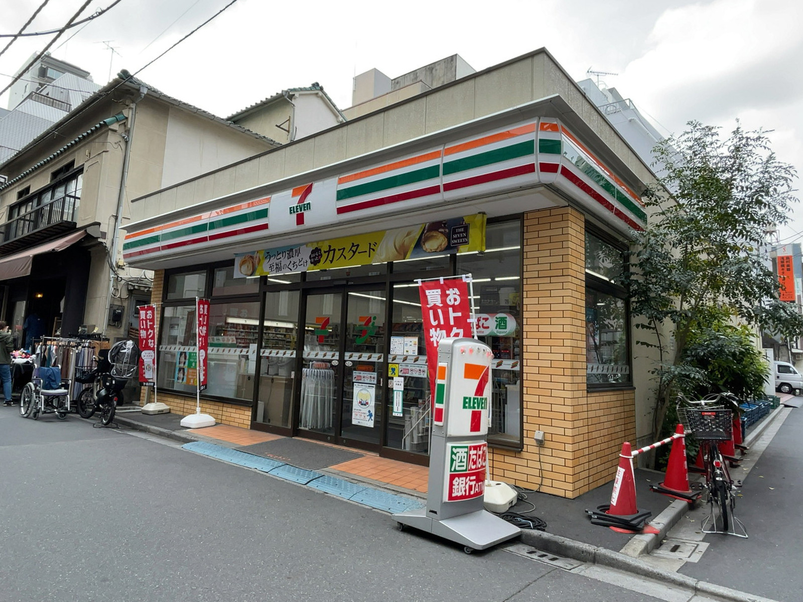 徒歩1分のセブンイレブン 浅草橋駅西口店