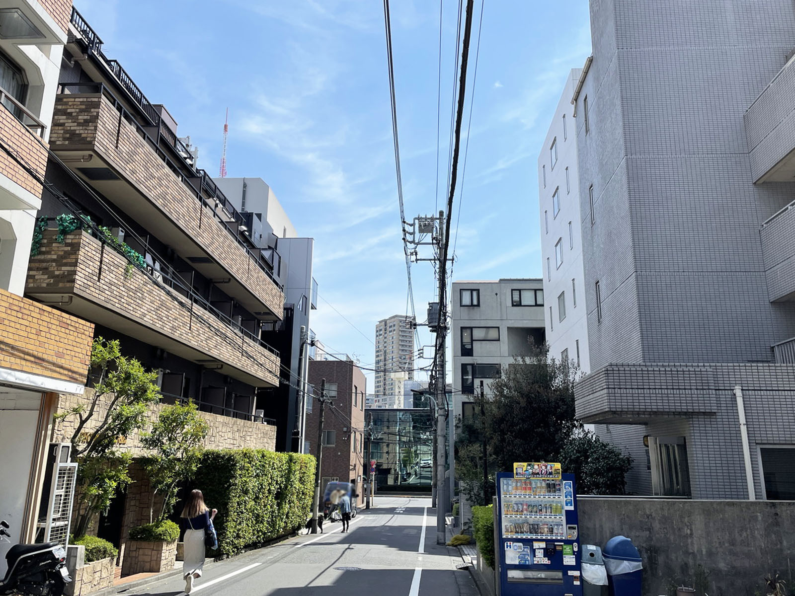 周辺は閑静なエリア
