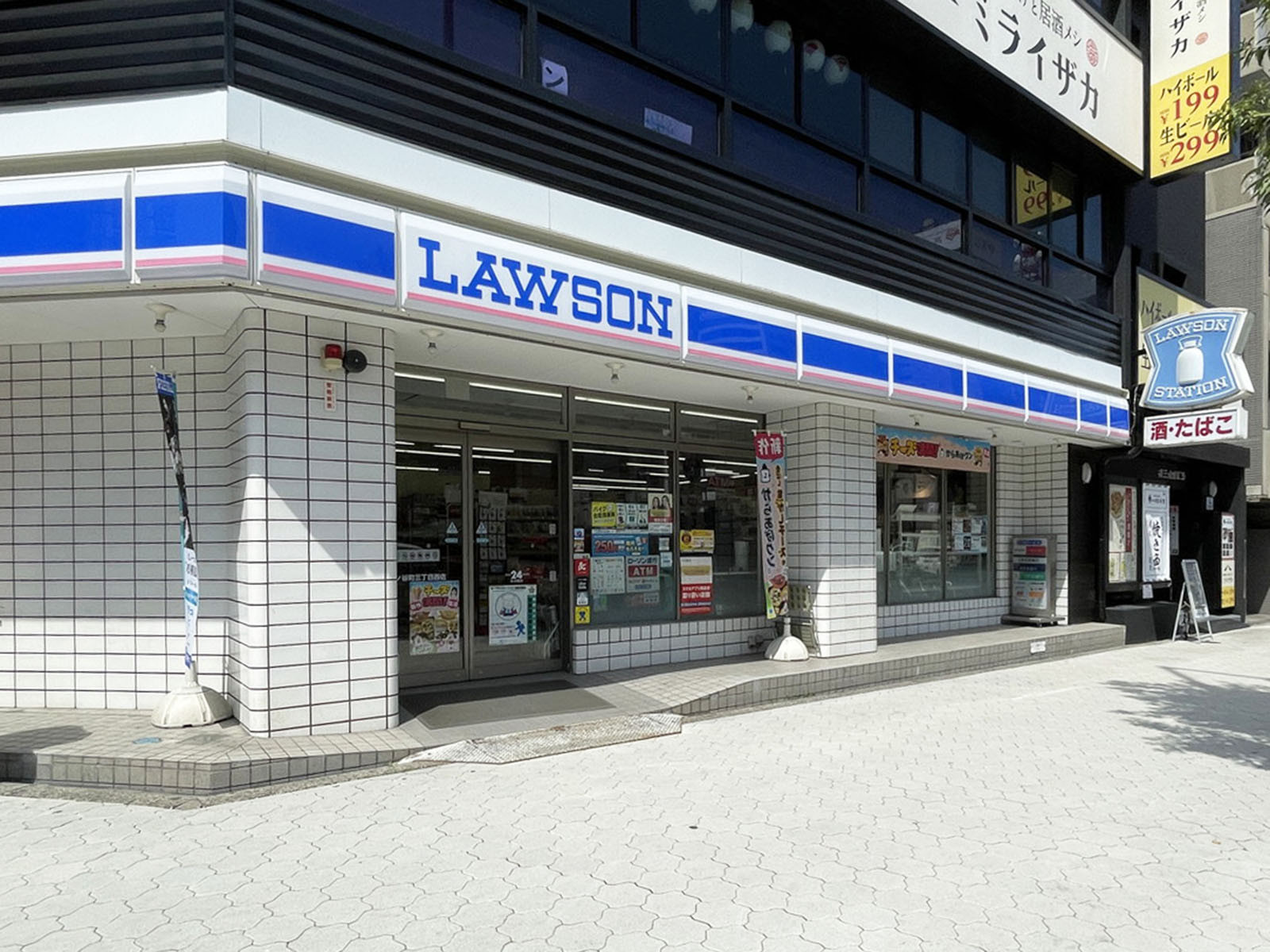 近くのローソン 谷町三丁目西店