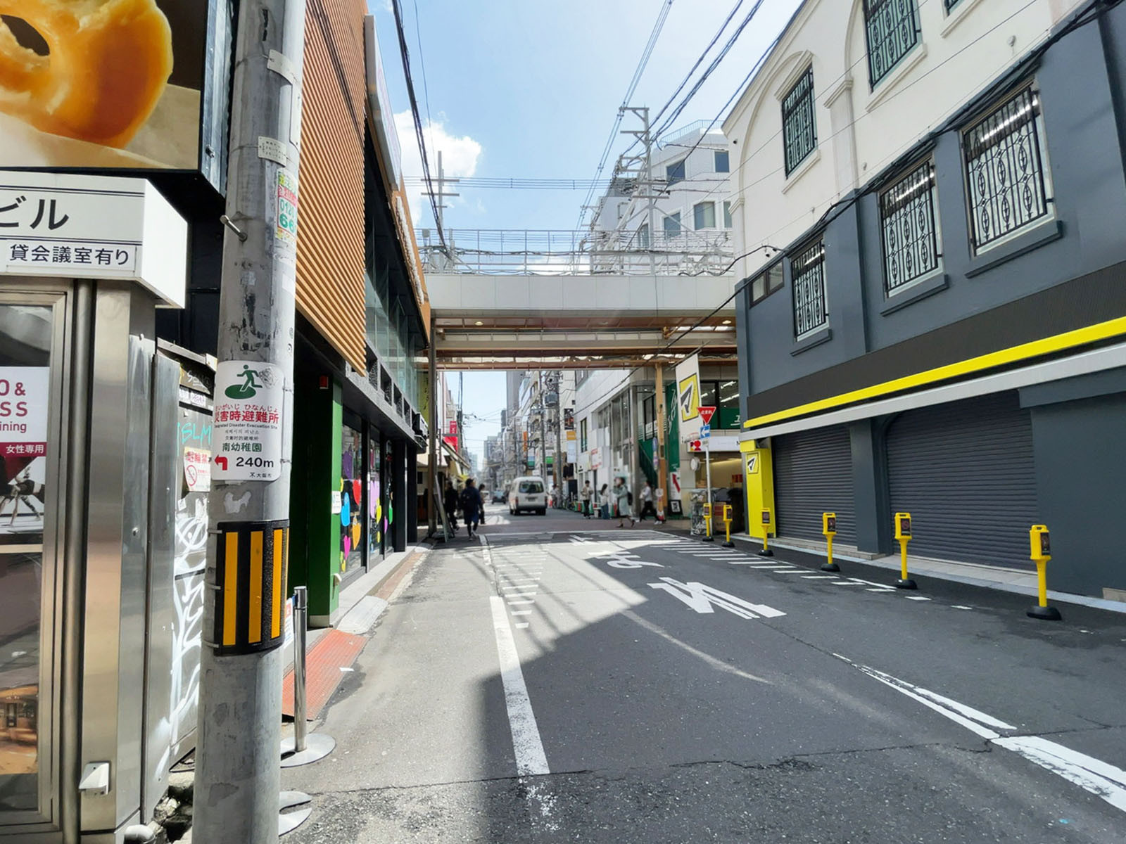 心斎橋大陽ビル前面の通り