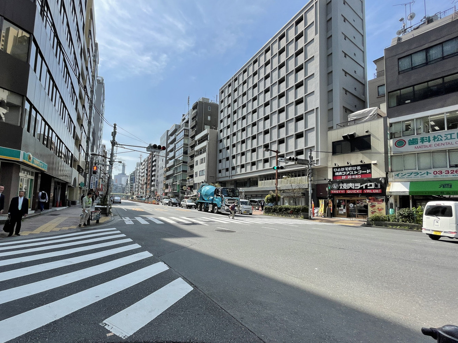 S3千代田飯田橋前面の通り