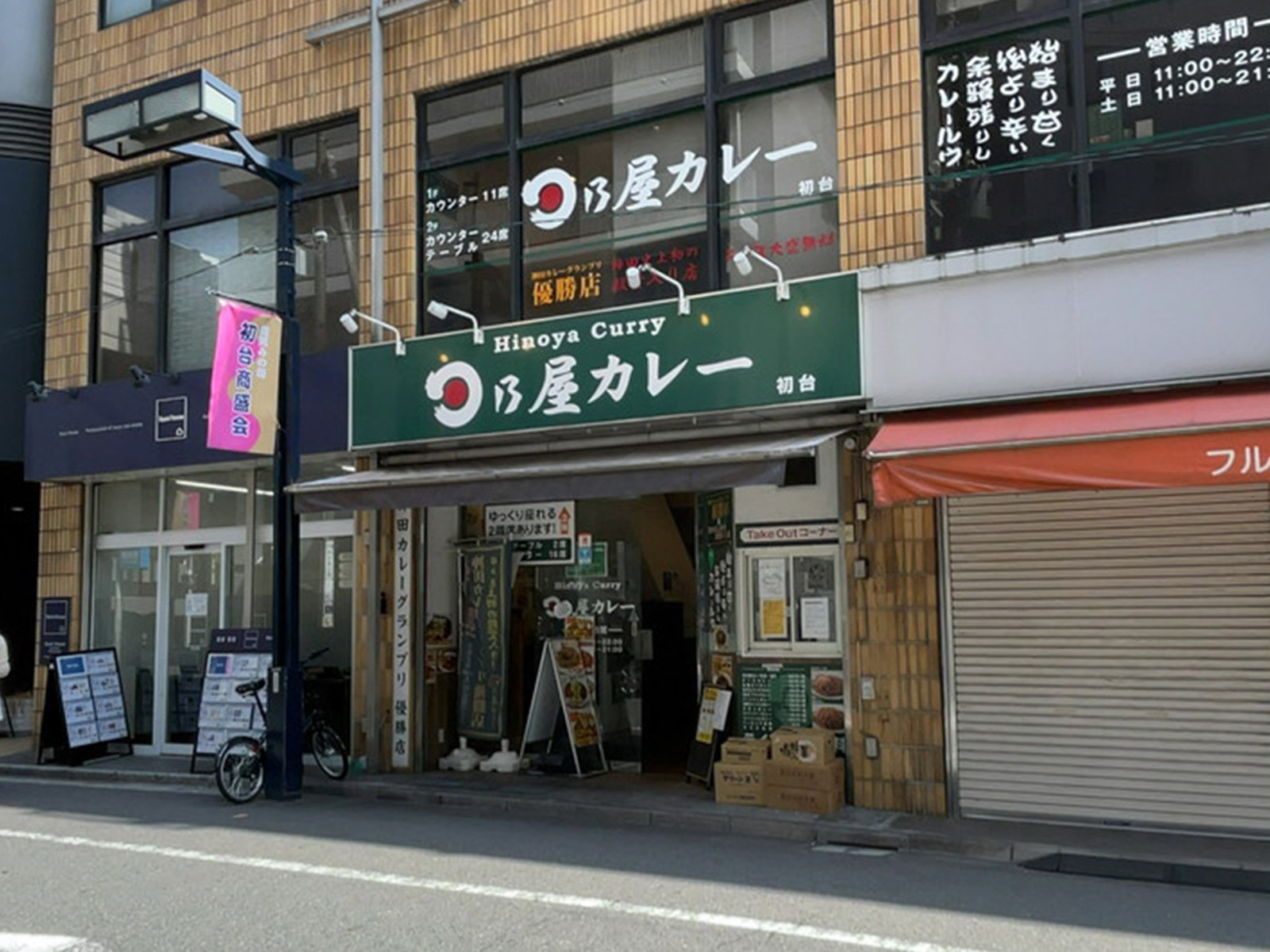 徒歩圏内には飲食店が点在