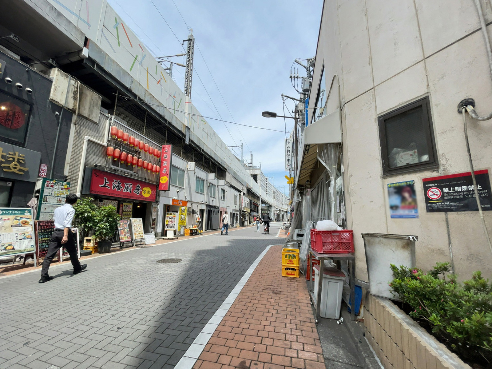VORT神田前面の通り
