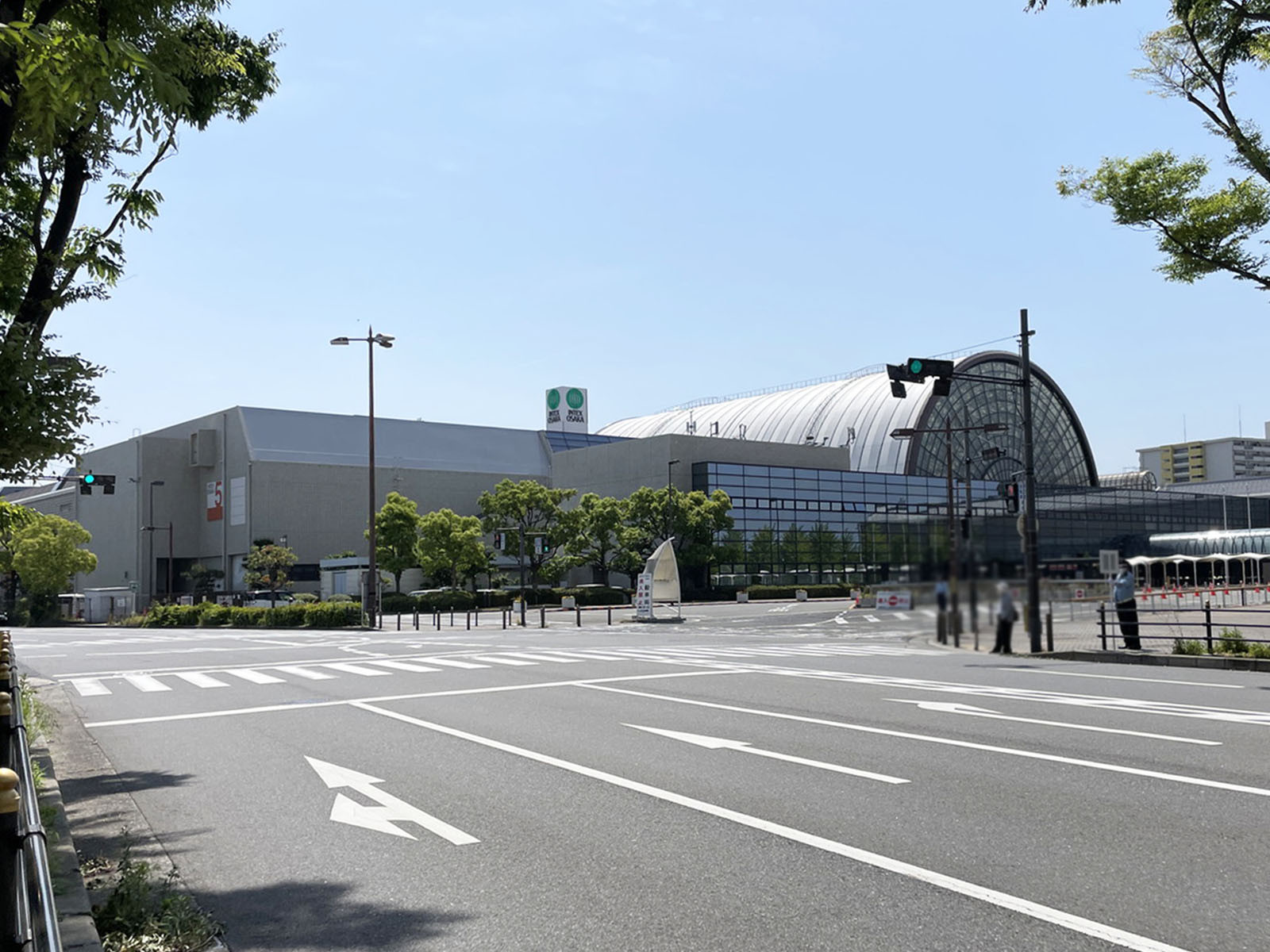 近くのインテックス大阪