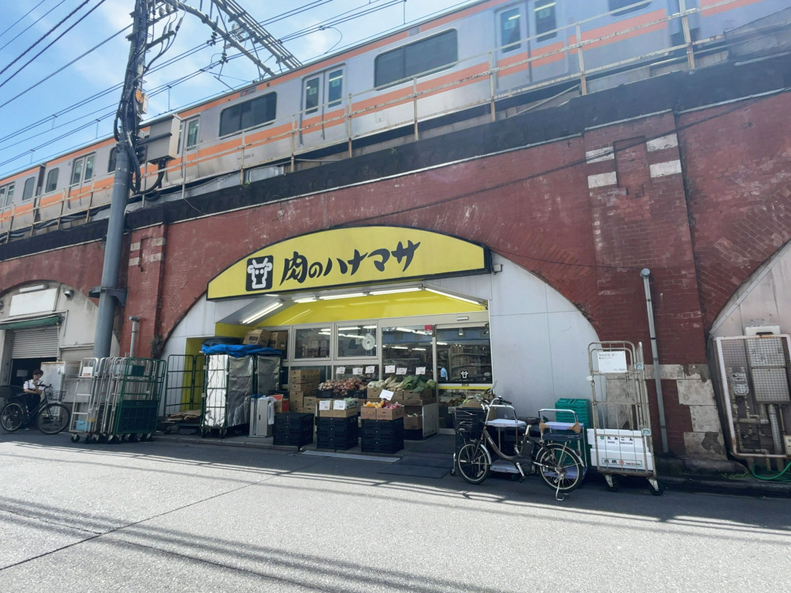 近くの肉のハナマサ 神田店