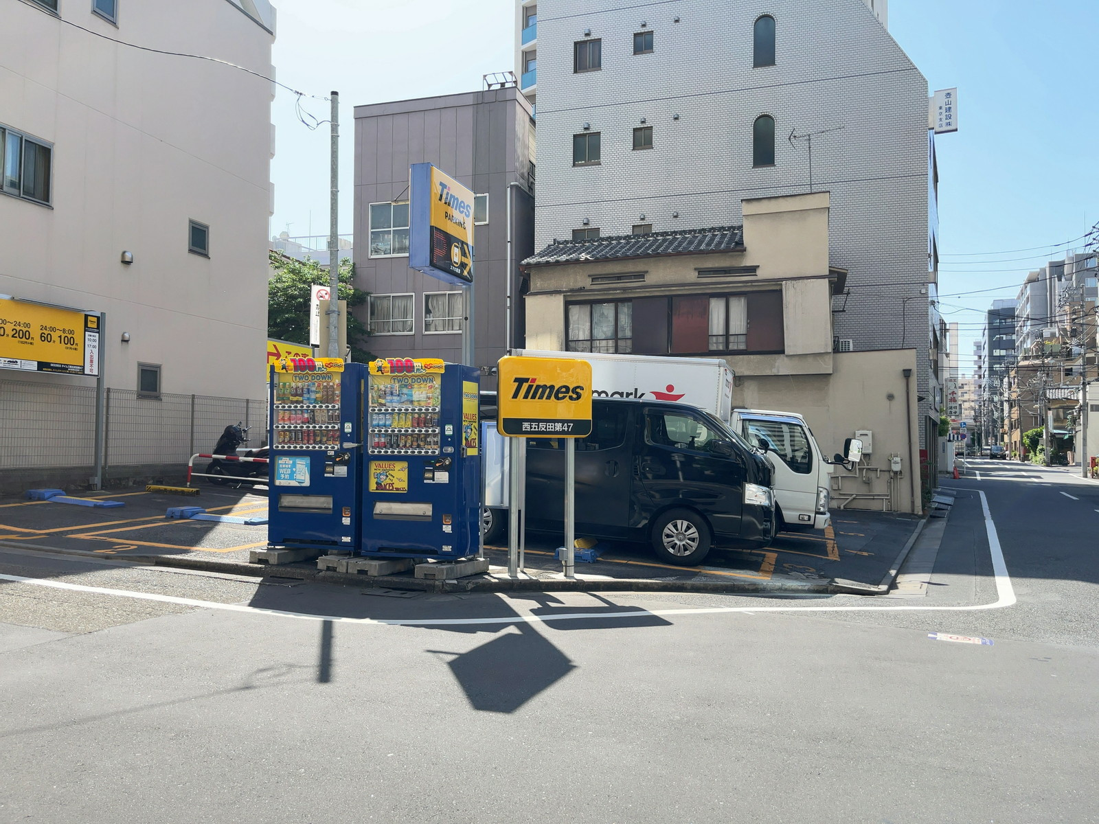 付近のコインパーキング