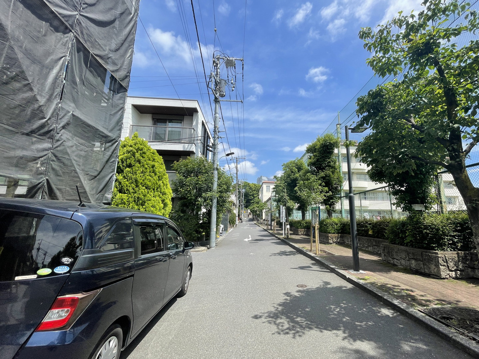 PDスペース386前面の通り