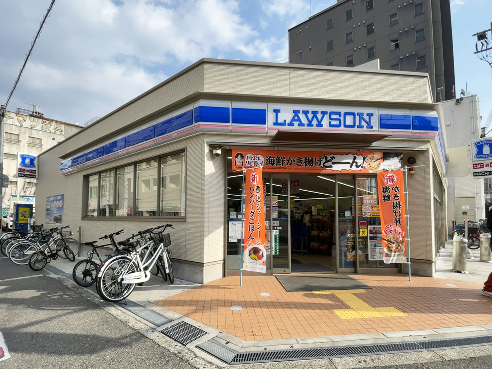 付近のローソン 南堀江一丁目店