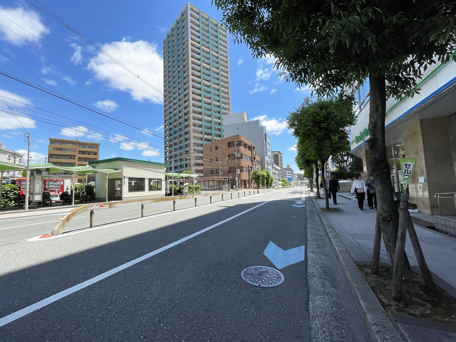 前面の通り