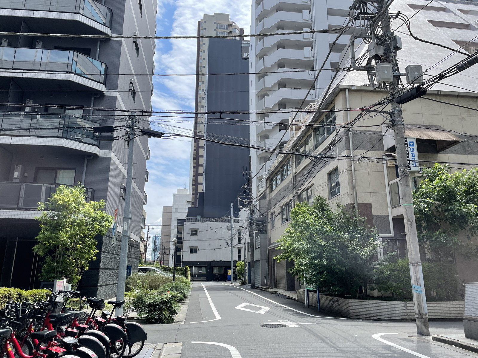 周辺は落ち着いた雰囲気