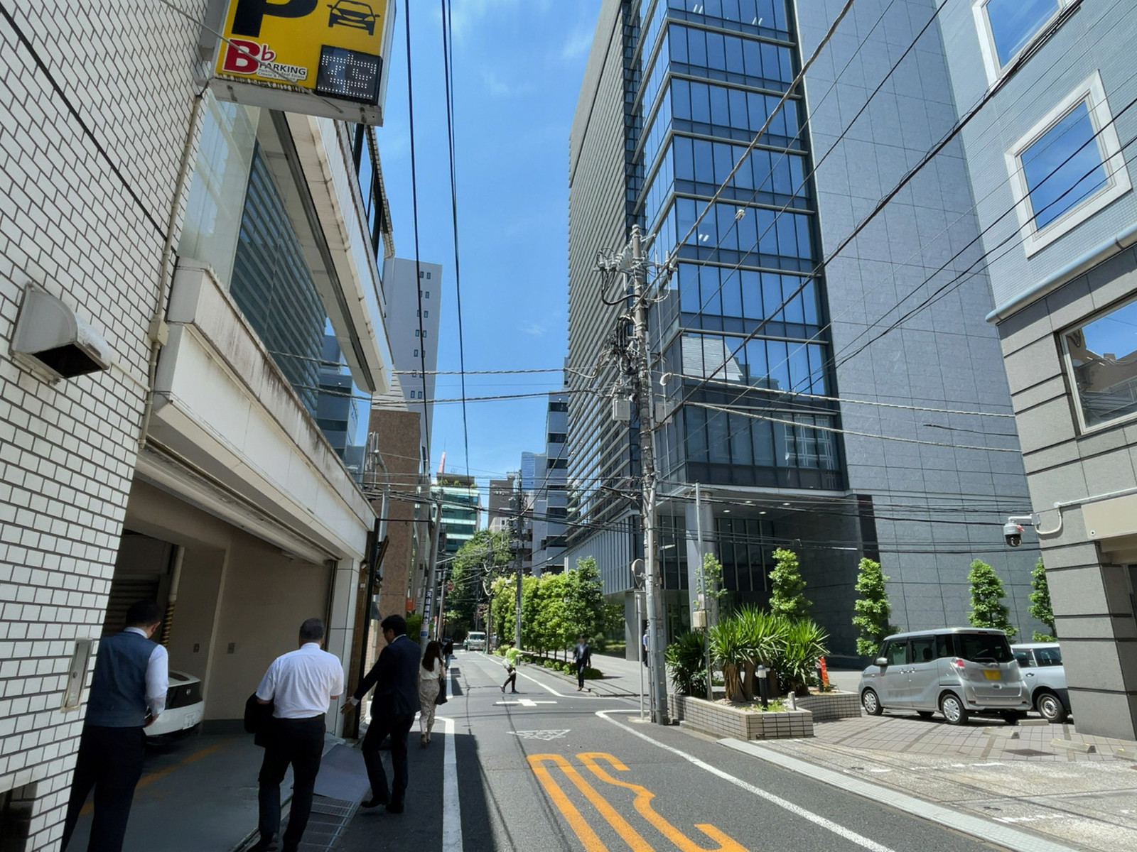 ARZ芝大門前面の通り
